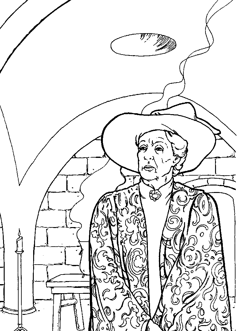 Kids-n-fun.com | Coloring page Harry Potter and the Chamber of Secrets
